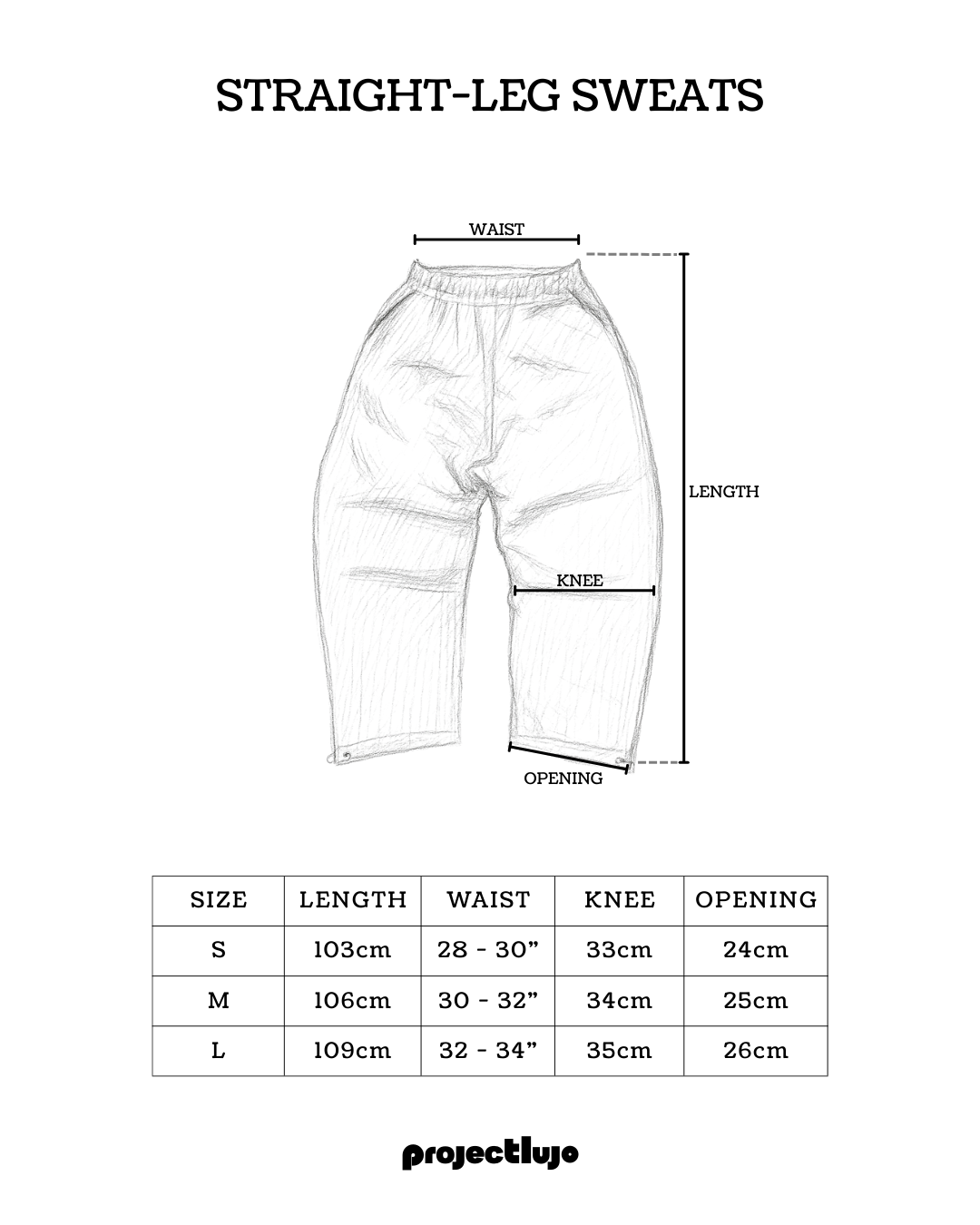 Basics V1 Straight-leg Sweats